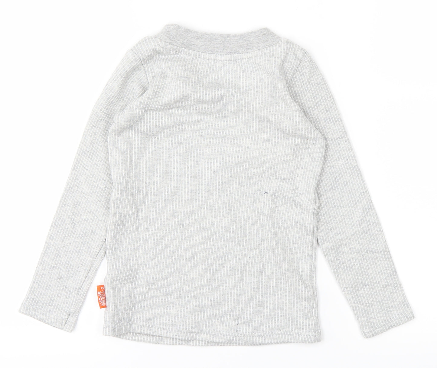 Marks and Spencer Boys Grey   Basic T-Shirt Size 4-5 Years