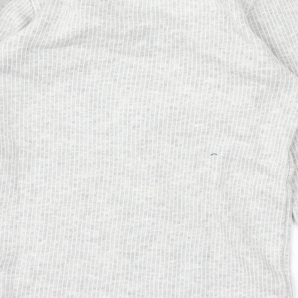 Marks and Spencer Boys Grey   Basic T-Shirt Size 4-5 Years