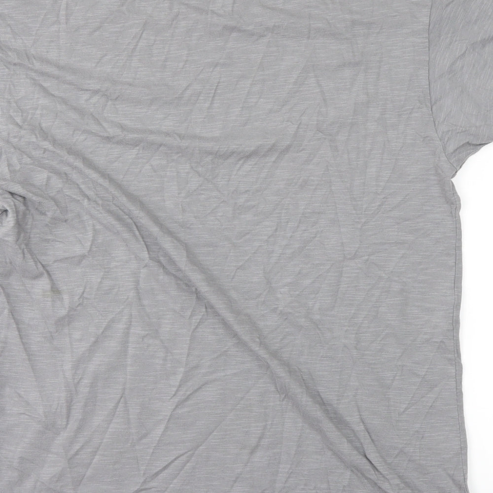Topman Mens Grey    T-Shirt Size L