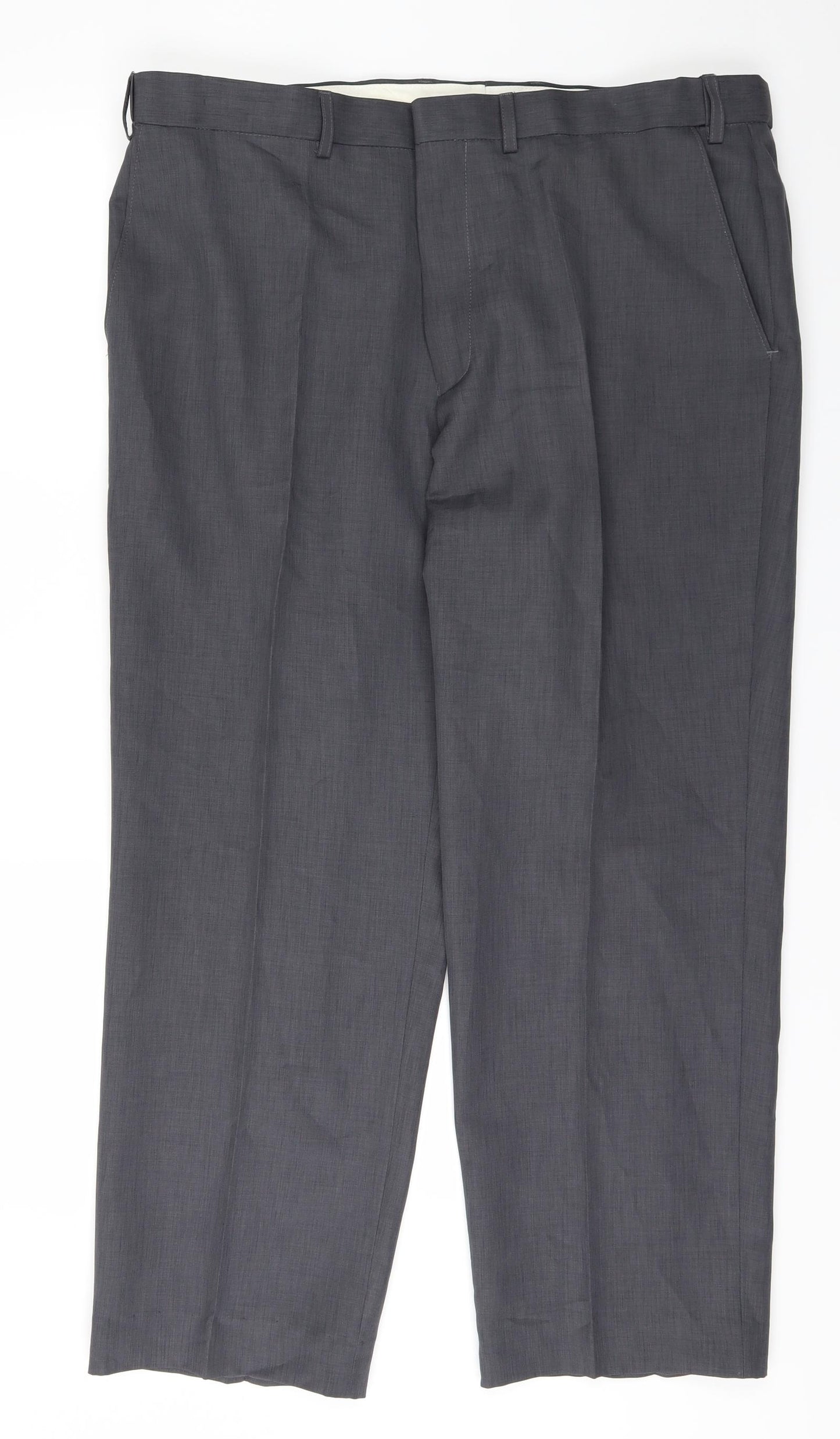 Marks and Spencer Mens Grey    Suit Trousers Size 38 L29 in