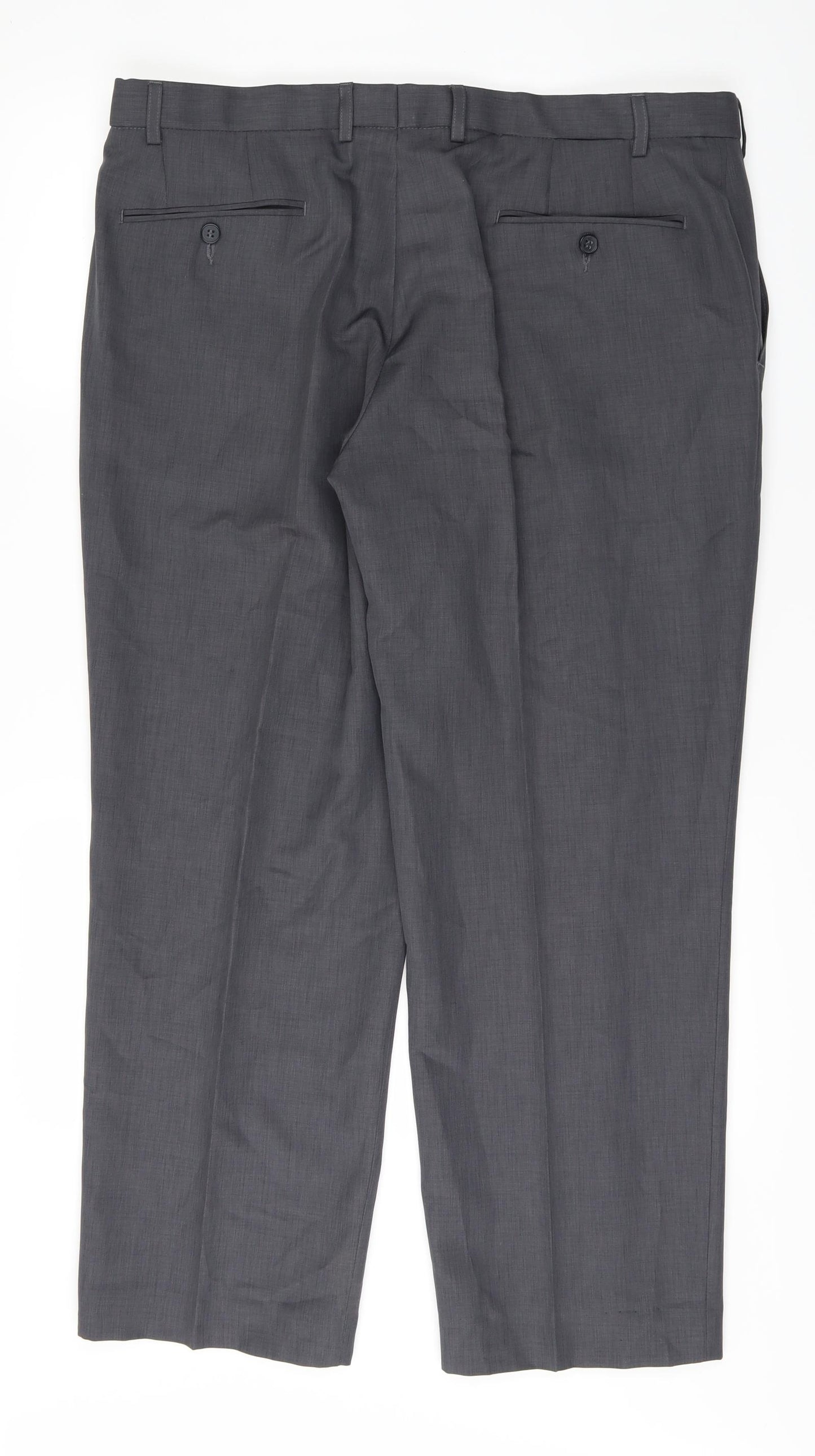 Marks and Spencer Mens Grey    Suit Trousers Size 38 L29 in