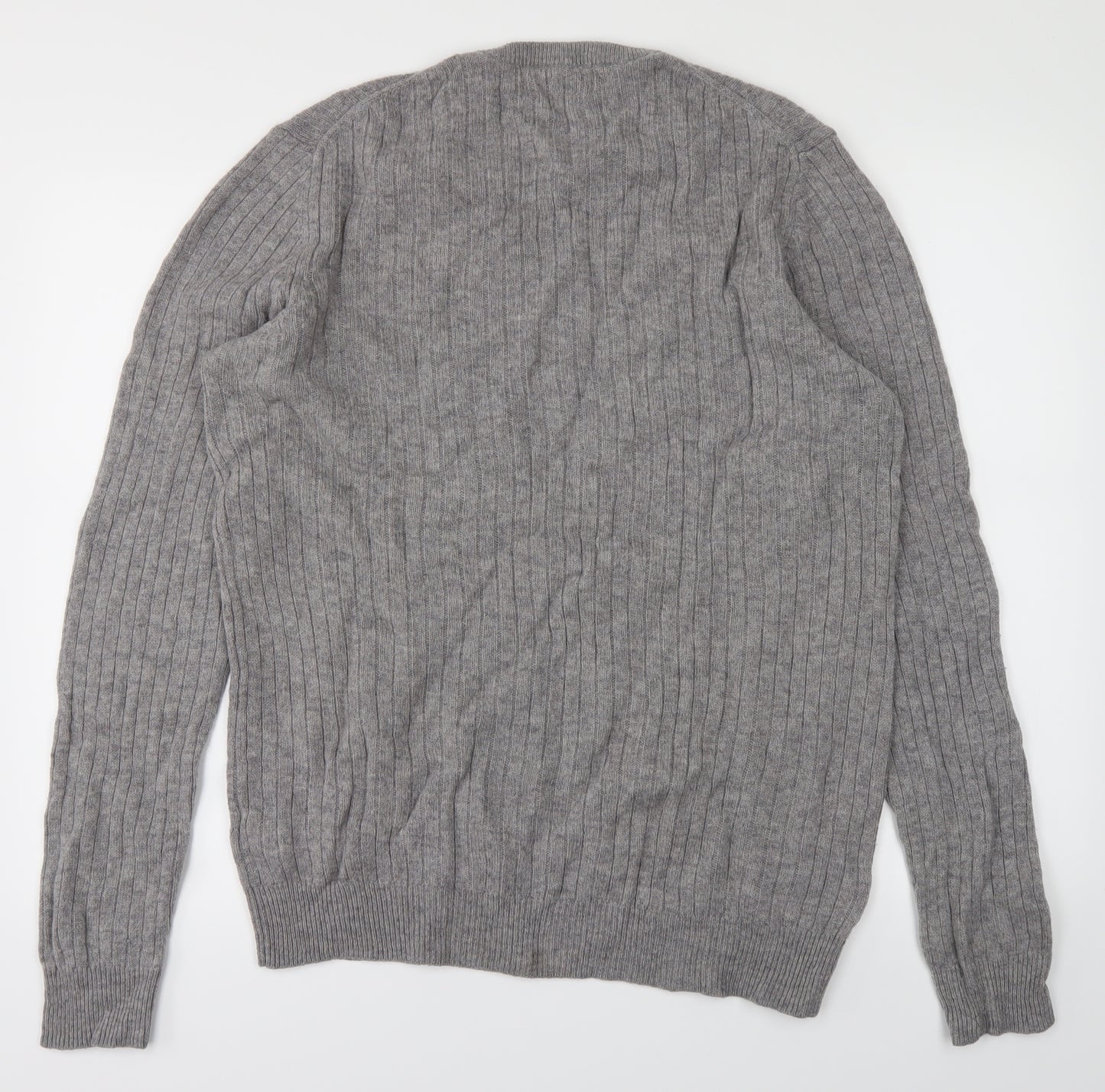 Marks and Spencer Mens Grey   Pullover Jumper Size L