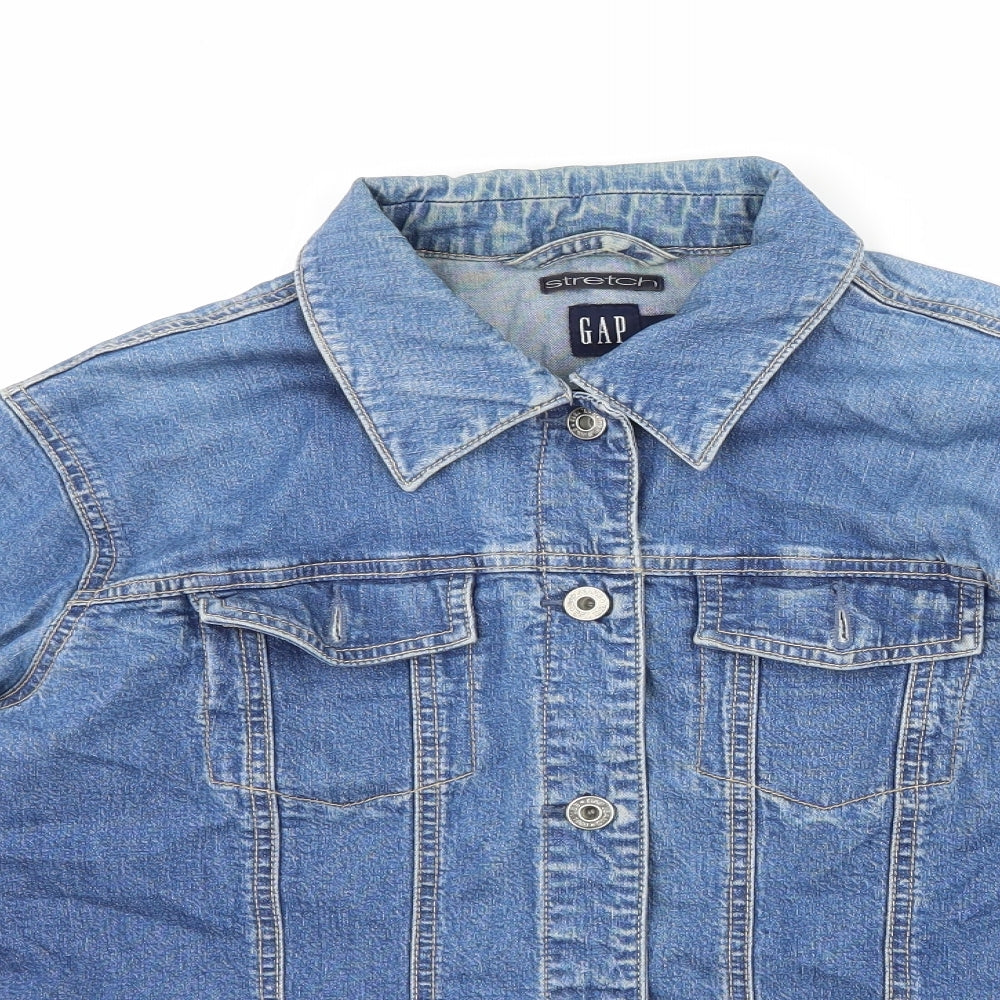 Gap Womens Blue  Denim Jacket  Size M