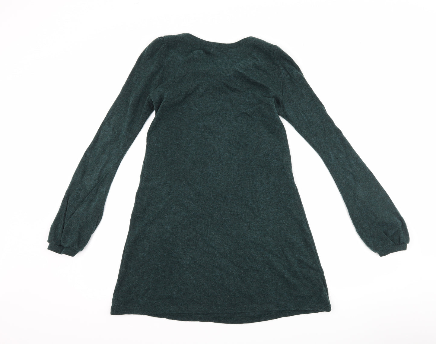 Yumi Womens Green   Jumper Dress  Size S