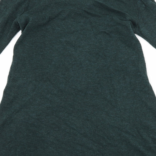 Yumi Womens Green   Jumper Dress  Size S