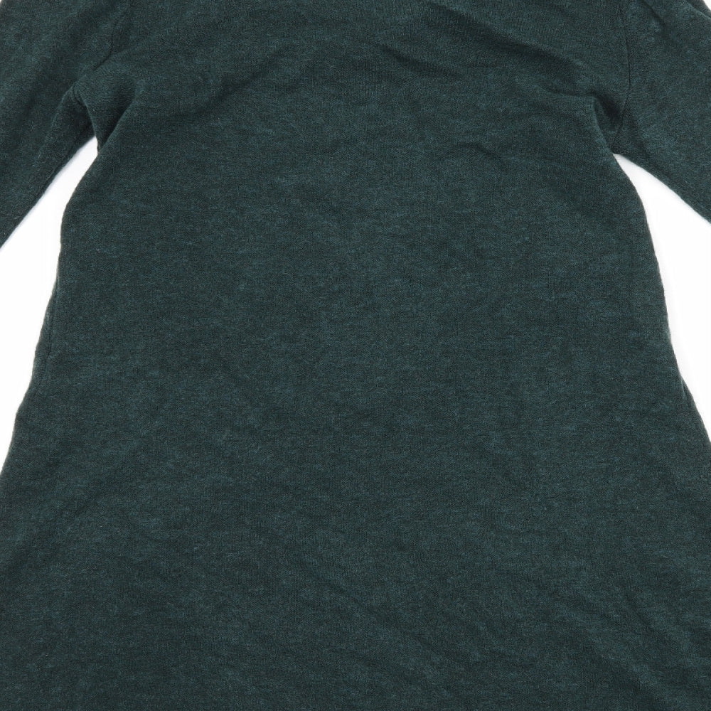 Yumi Womens Green   Jumper Dress  Size S