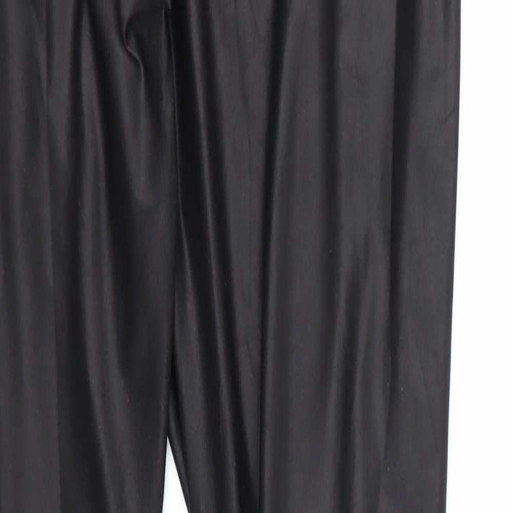 Dorothy Perkins Womens Black   Capri Leggings Size 16 L30 in