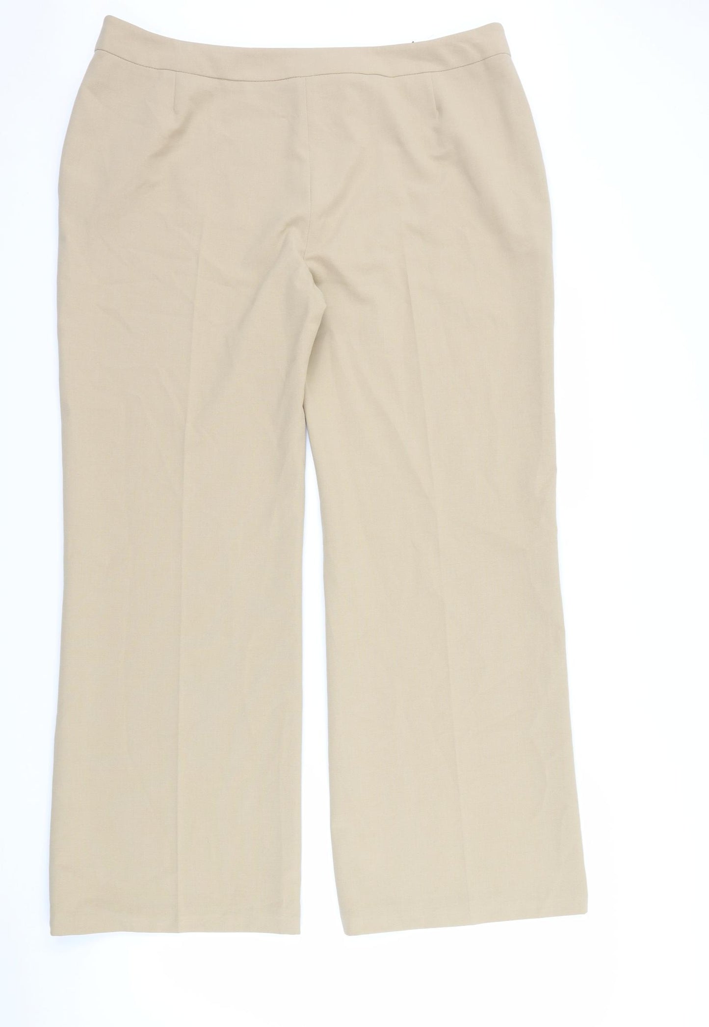 Debenhams Womens Brown   Trousers  Size 16 L29 in