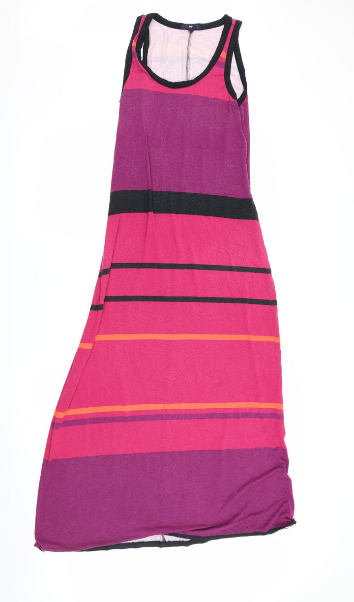 Gap Womens Purple Striped Maxi Size XS