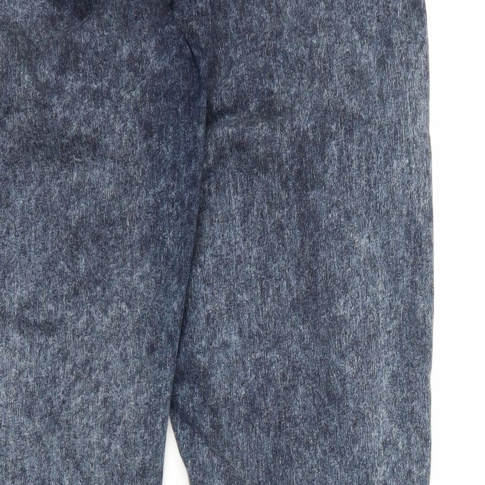 Topshop Womens Blue  Denim Skinny Jeans Size 34 L32 in - Acid wash