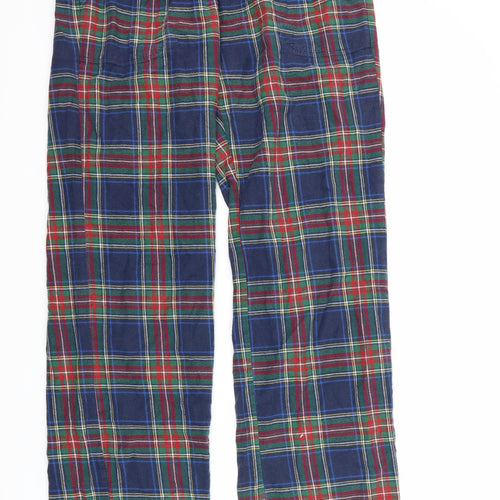 Abercrombie & Fitch Mens Blue Check   Pyjama Pants Size M