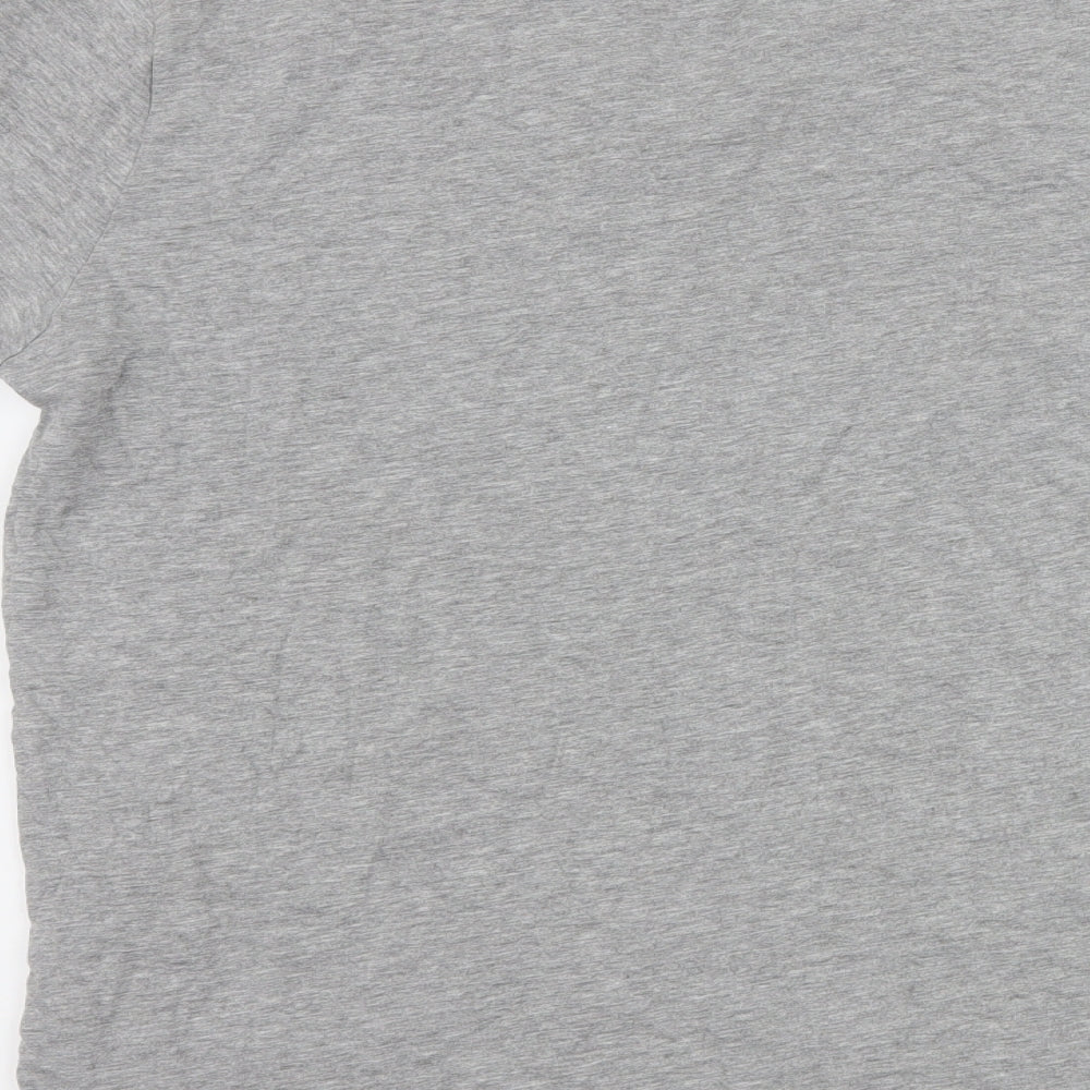 Livergy Mens Grey    T-Shirt Size S  - graphic