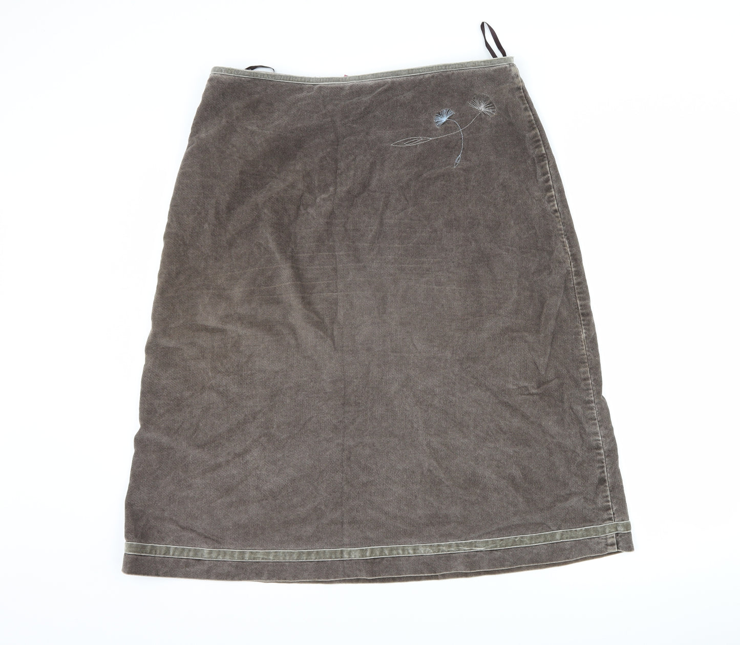 White Stuff Womens Brown   Straight & Pencil Skirt Size 14