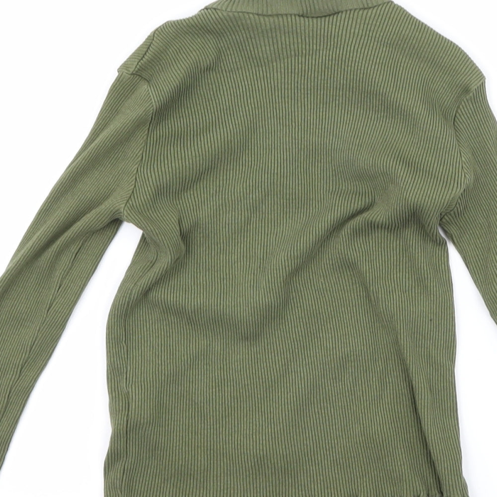 Zara Girls Grey Floral  Basic T-Shirt Size 9 Years