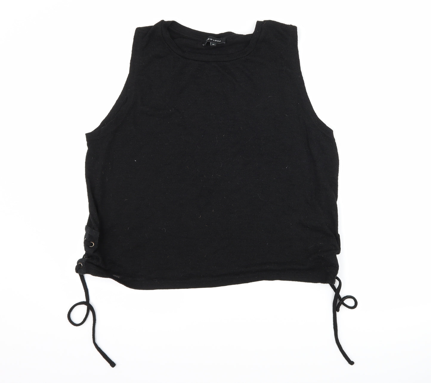 New Look Womens Black   Basic T-Shirt Size 14