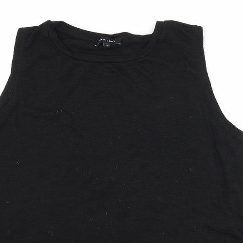 New Look Womens Black   Basic T-Shirt Size 14