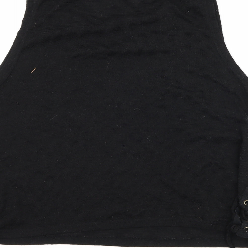 New Look Womens Black   Basic T-Shirt Size 14