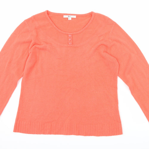 Klass Womens Pink   Pullover Jumper Size M