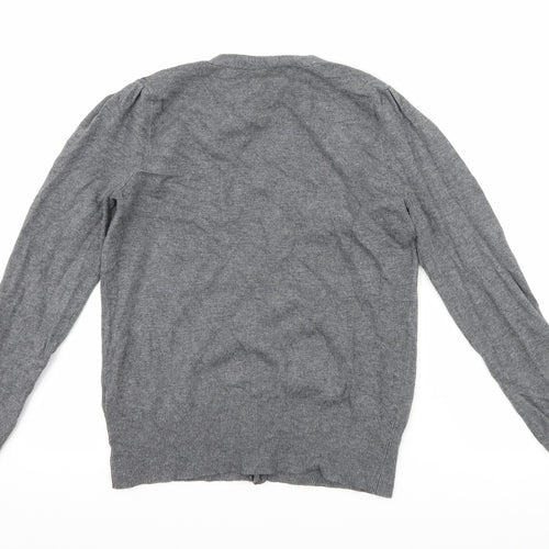 Wallis Womens Grey   Cardigan Jumper Size 10