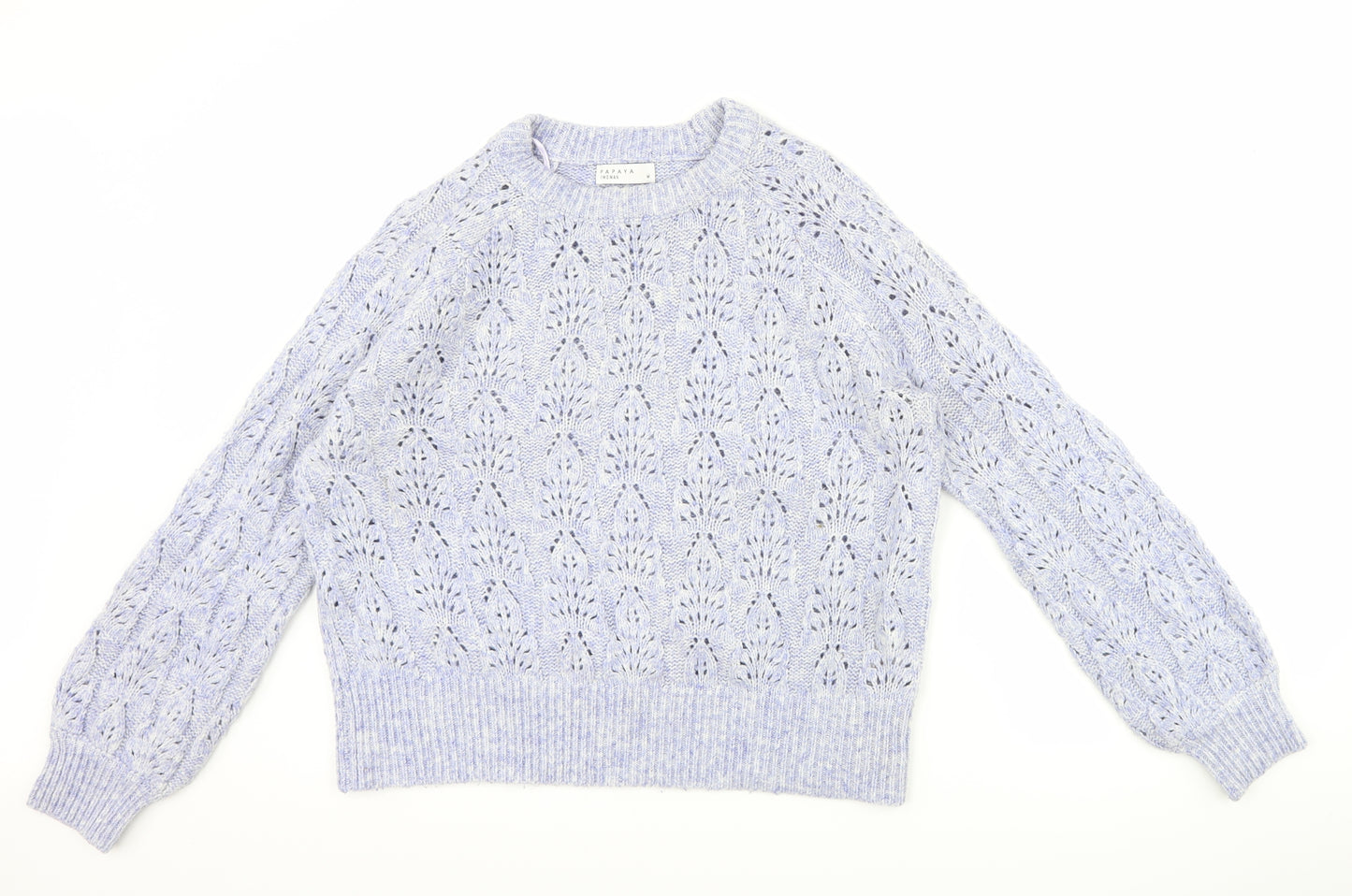 Papaya Womens Purple   Pullover Jumper Size M