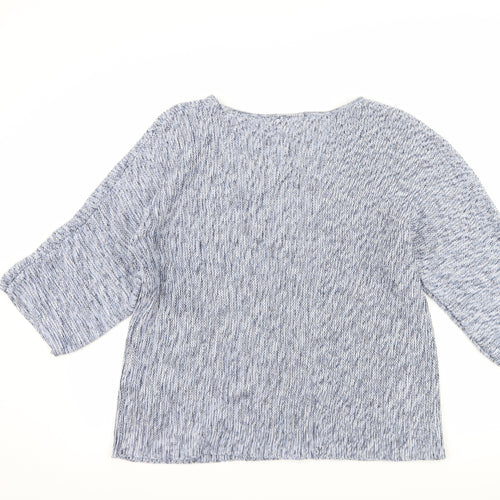 H&M Womens Blue   Pullover Jumper Size S