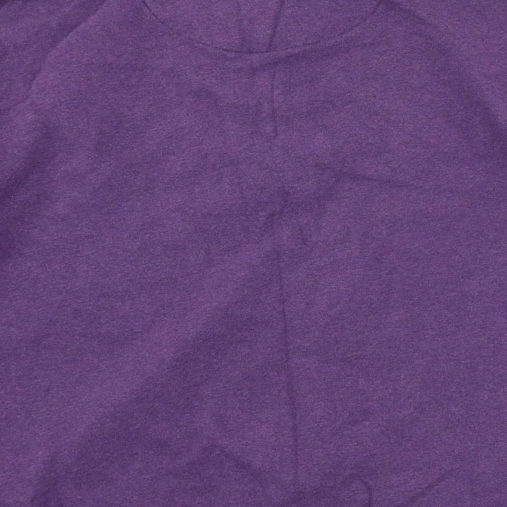 Crew Clothing Mens Purple   Henley Sweatshirt Size 3XL