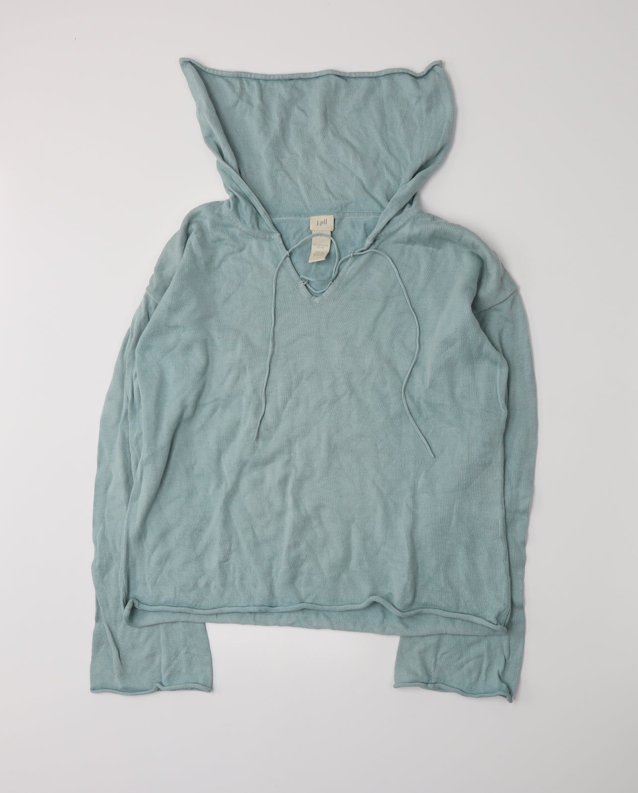 J. Jill Womens Blue   Basic T-Shirt Size S