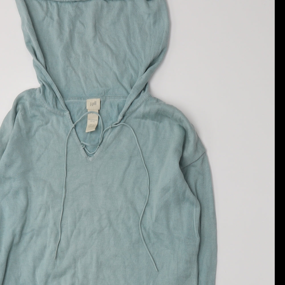J. Jill Womens Blue   Basic T-Shirt Size S
