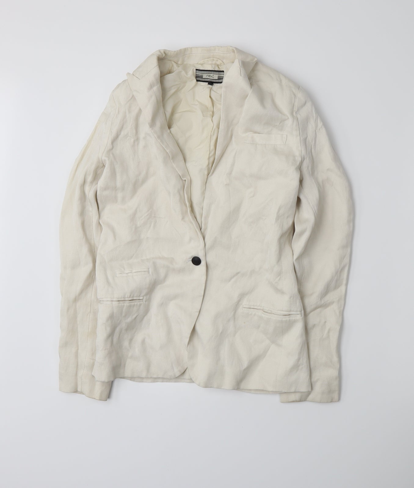 NEXT Womens Beige   Jacket Blazer Size 6