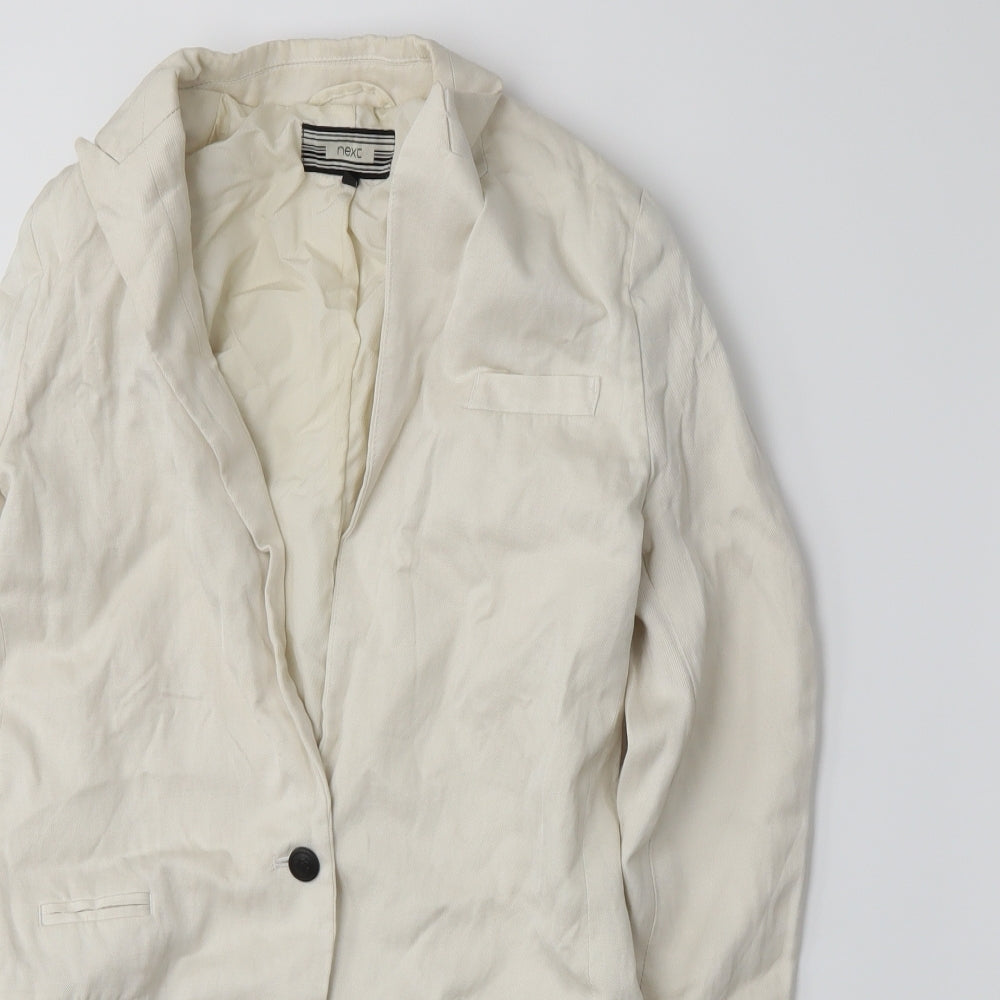 NEXT Womens Beige   Jacket Blazer Size 6