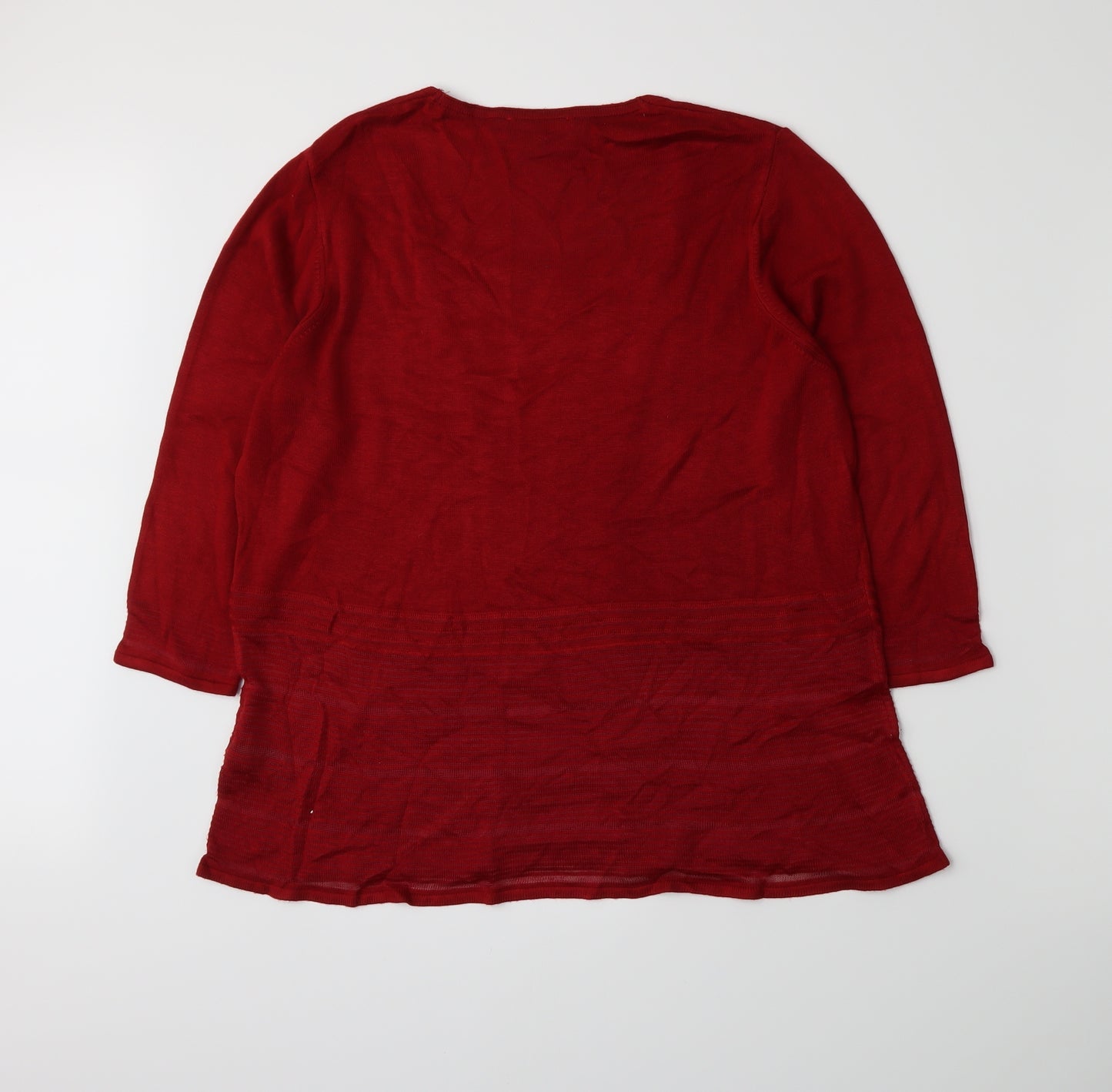 Per Una Womens Red   Pullover Jumper Size 16  -