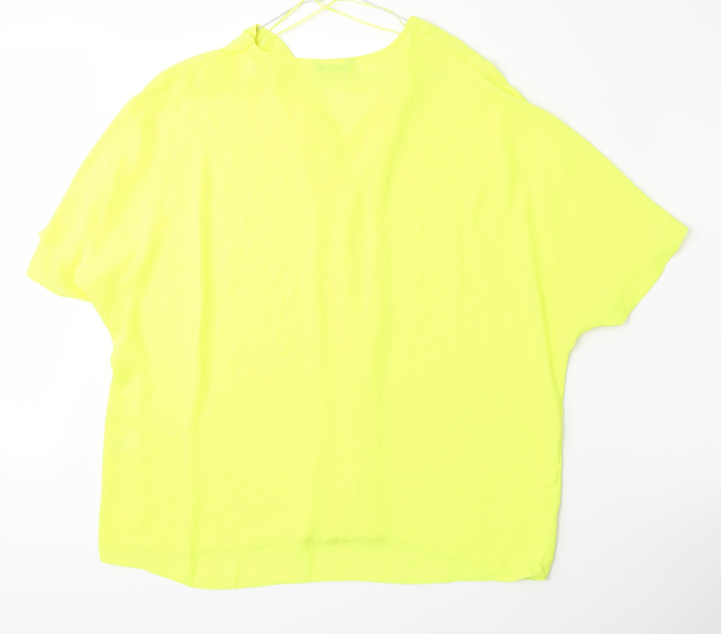 TU Womens Yellow   Basic T-Shirt Size 18