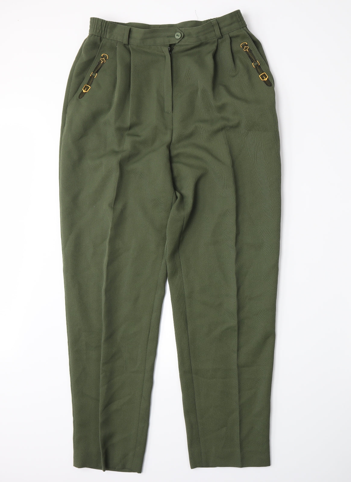 LUCIA Womens Green   Trousers  Size 14 L28 in