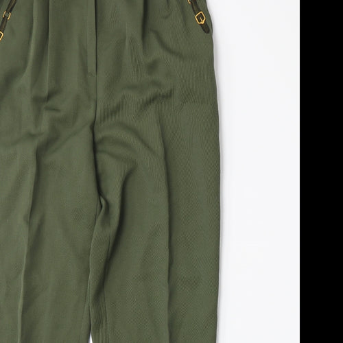 LUCIA Womens Green   Trousers  Size 14 L28 in