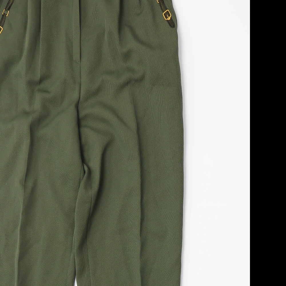 LUCIA Womens Green   Trousers  Size 14 L28 in