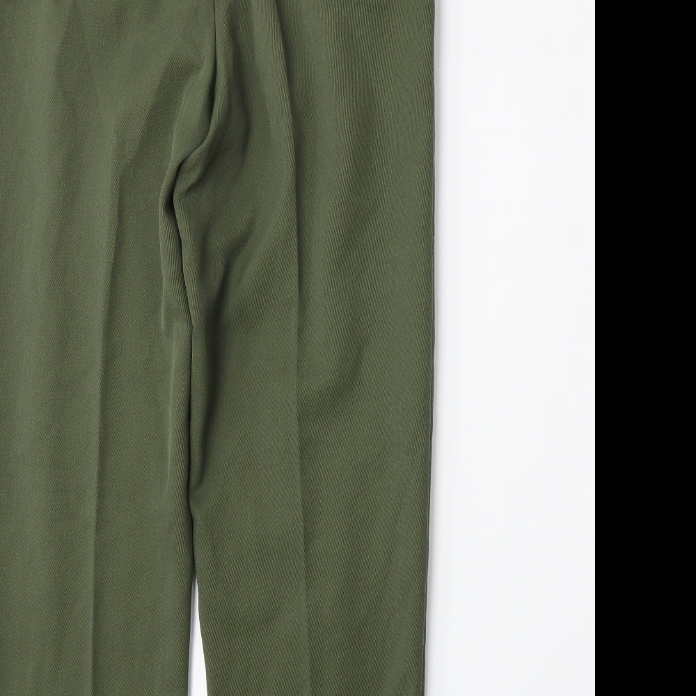 LUCIA Womens Green   Trousers  Size 14 L28 in