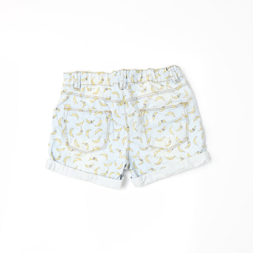 TU Girls Blue  Denim Hot Pants Shorts Size 8 Years