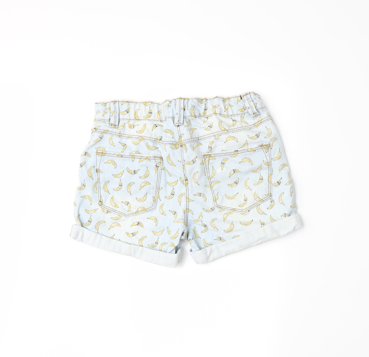 TU Girls Blue  Denim Hot Pants Shorts Size 8 Years