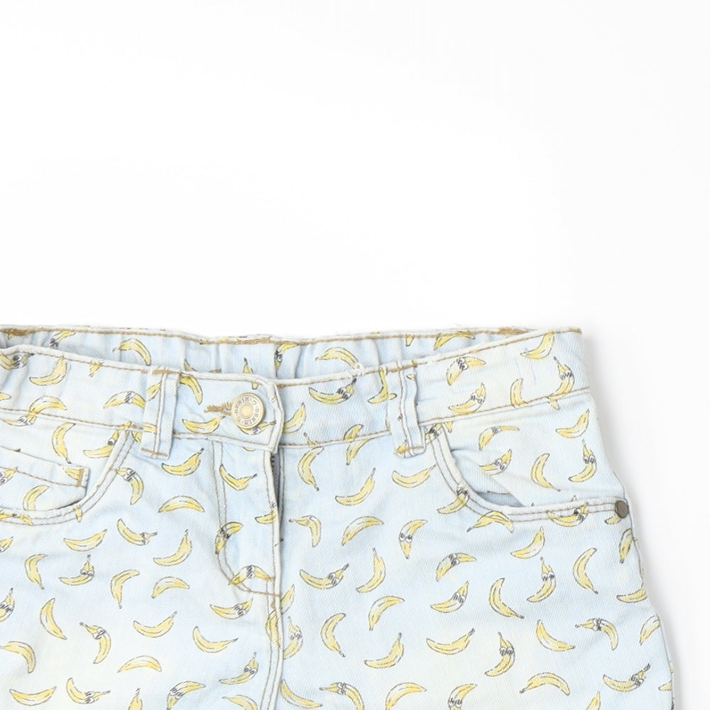 TU Girls Blue  Denim Hot Pants Shorts Size 8 Years