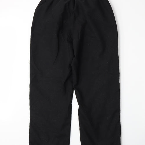 Olympus Womens Black   Sweatpants Trousers Size 12 L27 in