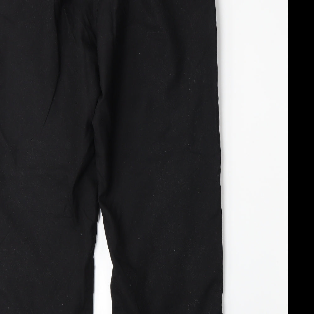 Olympus Womens Black   Sweatpants Trousers Size 12 L27 in