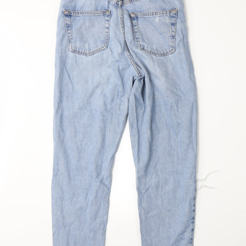 Topshop Womens Blue  Denim Mom Jeans Size 26 L25 in