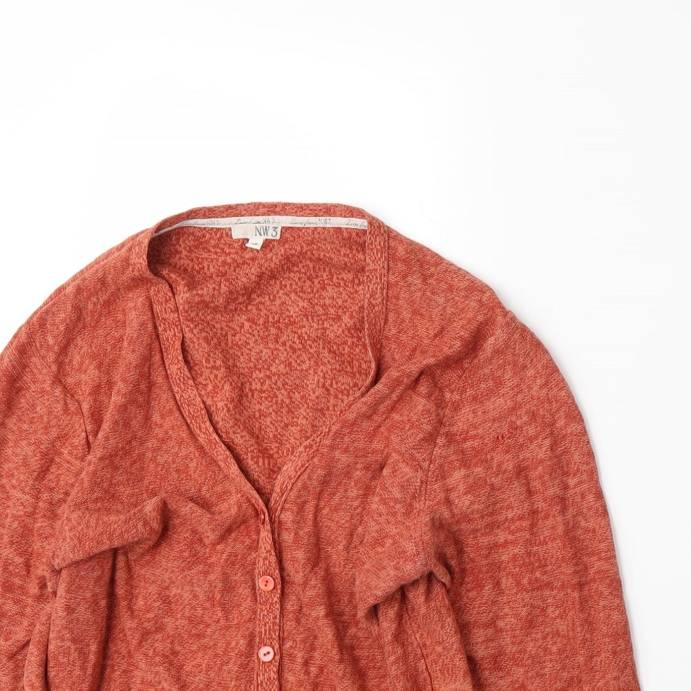 NW3 Womens Orange   Cardigan Jumper Size 12
