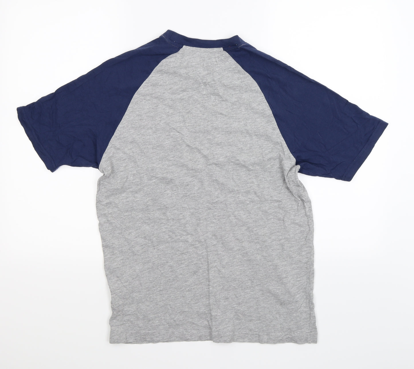 Hot Tuna Mens Grey Colourblock   T-Shirt Size S
