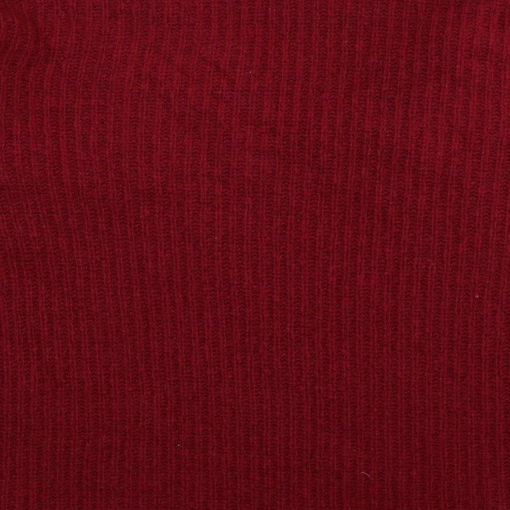 Marks and Spencer Womens Red  Knit Pullover Jumper Size 22