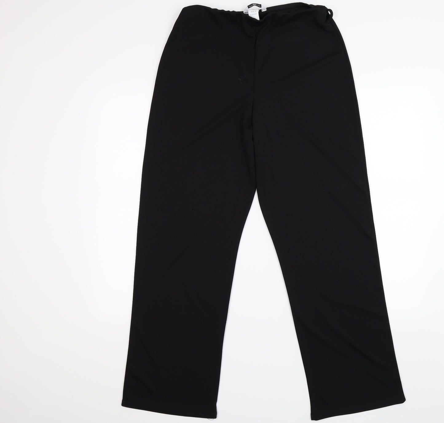 New Look Womens Black   Trousers  Size 16 L26 in