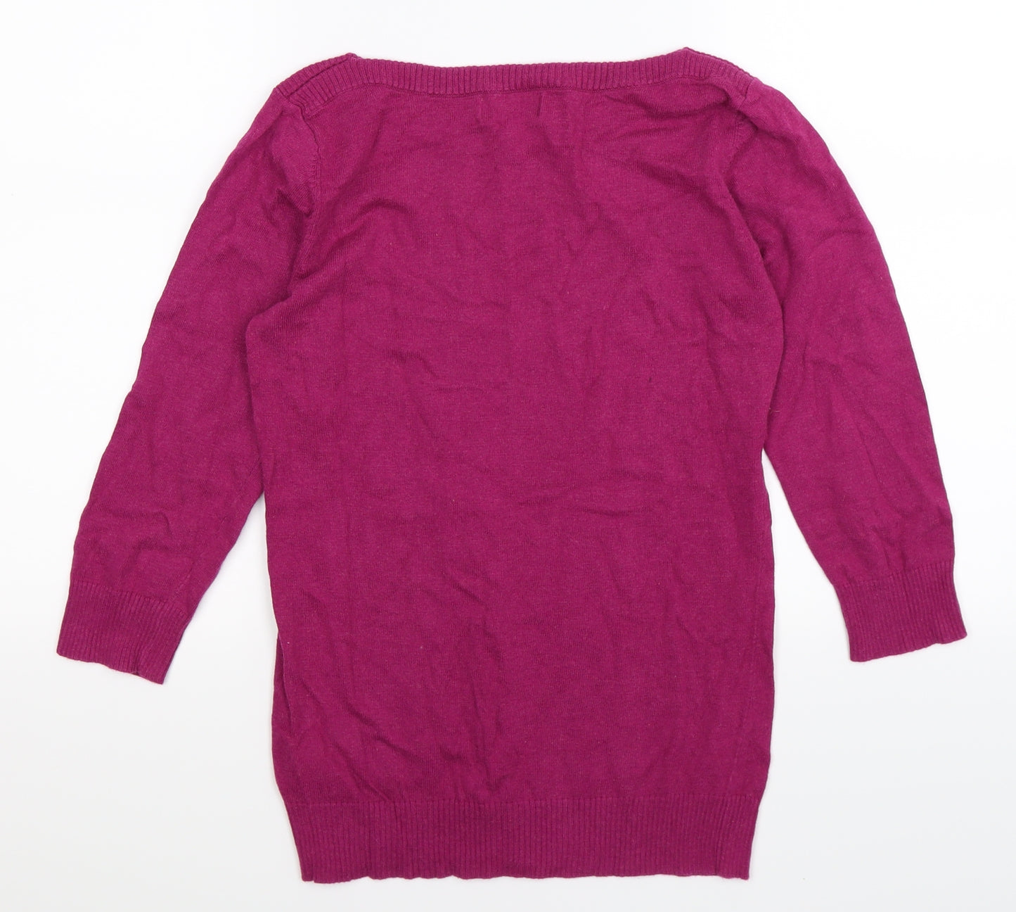 NEXT Womens Pink  Knit Pullover Jumper Size 10