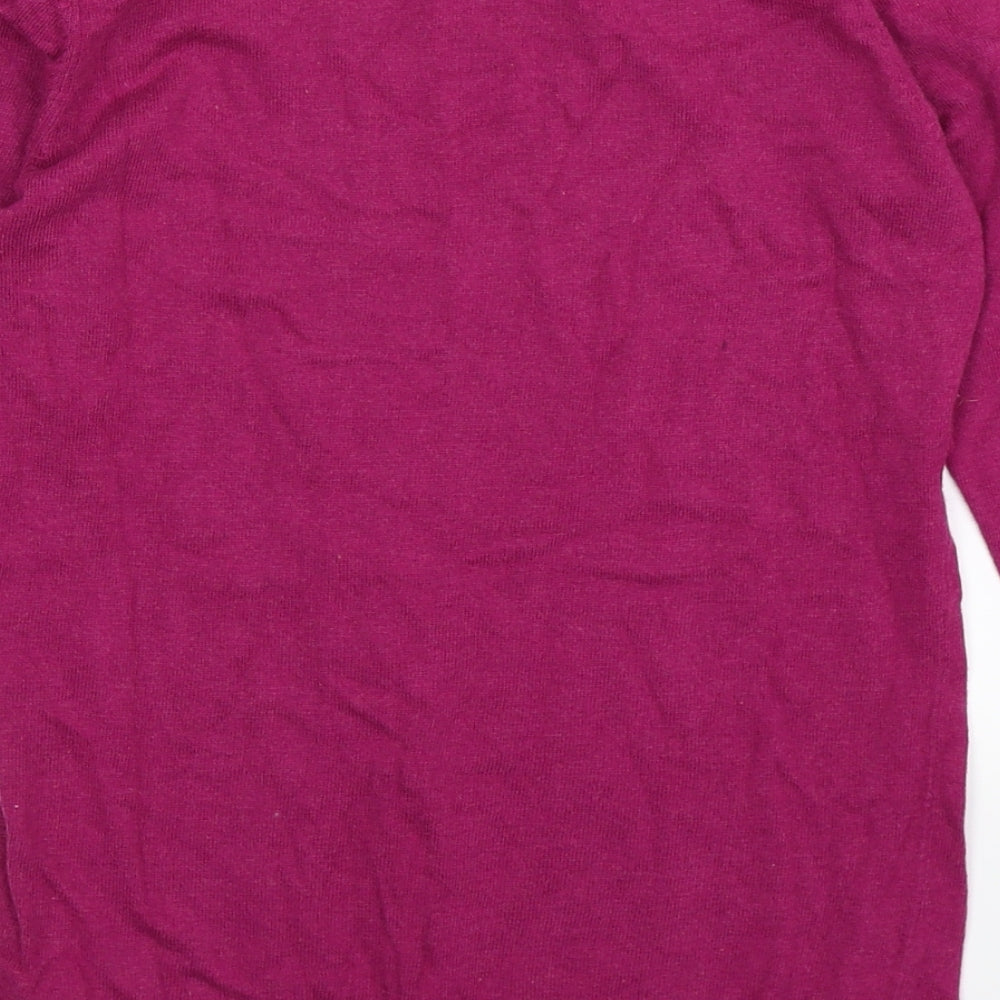 NEXT Womens Pink  Knit Pullover Jumper Size 10