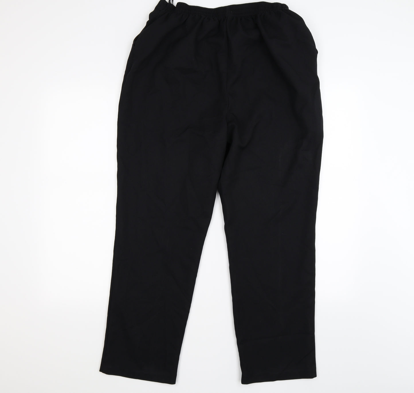 Papaya Womens Black   Trousers  Size 16 L26 in