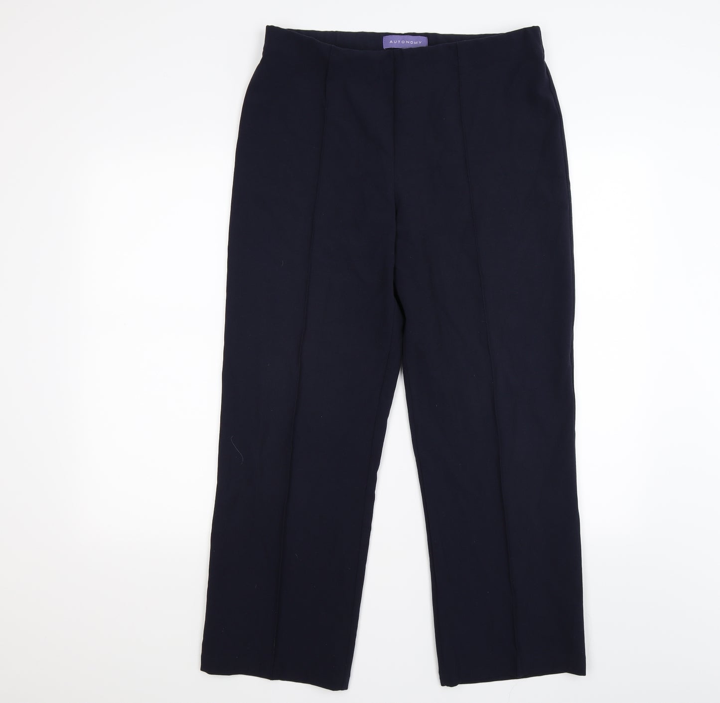 Autonomy Womens Blue   Trousers  Size 12 L27 in